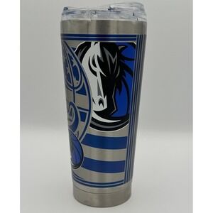 DALLAS MAVERICKS Insulated Hot/Cold Stainless Steel Travel Tumbler Cup 18oz New!